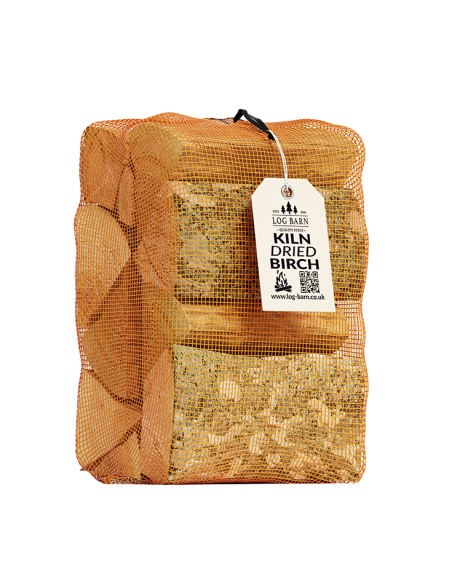 Silver Birch Hardwood Logs 10kg | 1x 30L Net | Premium Firewood for Stoves & Fireplaces | Log Barn Silver Birch Hardwood Logs 10kg | 1x 30L Net | Premium Firewood for Stoves & Fireplaces | Log Barn
