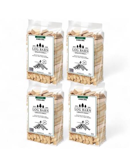 Kiln-Dried Kindling 9.95kg | Perfect for Wood Burners, Fire Pits, BBQs | Log Barn