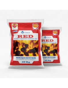 2 x 10kg Oxbow Red smokeless coal