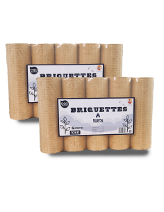 2 x Eco Heat Logs (2 × 10kg packs)