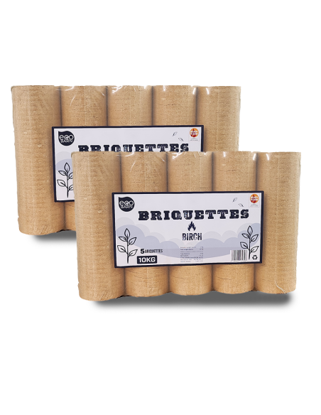 2 x Eco Heat Logs (2 × 10kg packs)